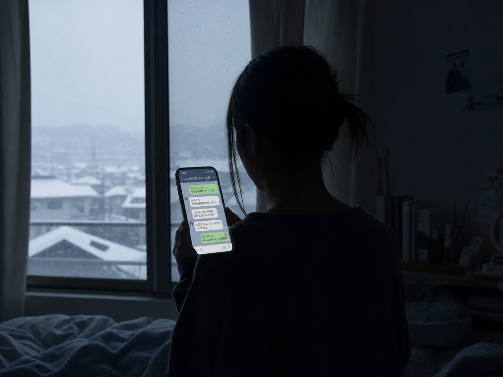 夜でも安心して相談できるイメージ